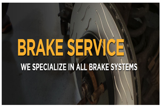 Brake Service We Specialize In All Brake Systems